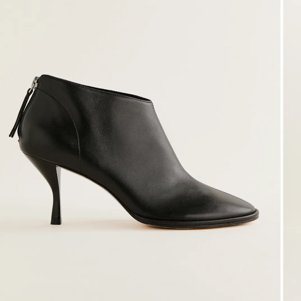 Reformation Gretel Ankle Boot Black - Size 7
